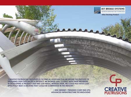 Fiber Reinforced Polymer Decking