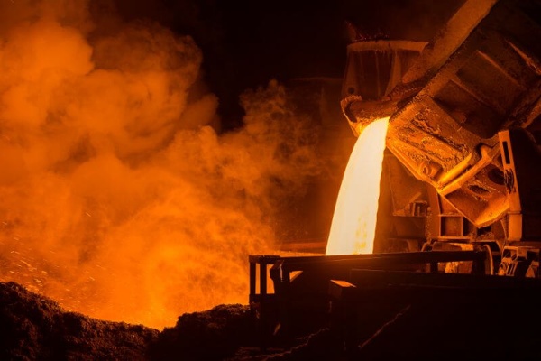 molten steel