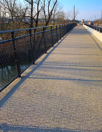 Cass Ave Sidewalk Decking