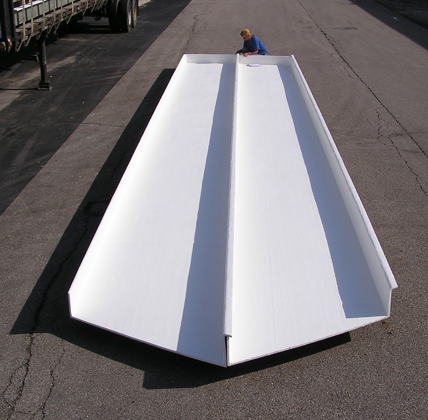 Chemical Facility Roof Panels