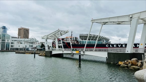 Cleveland pedestrian drawbridge 2-small