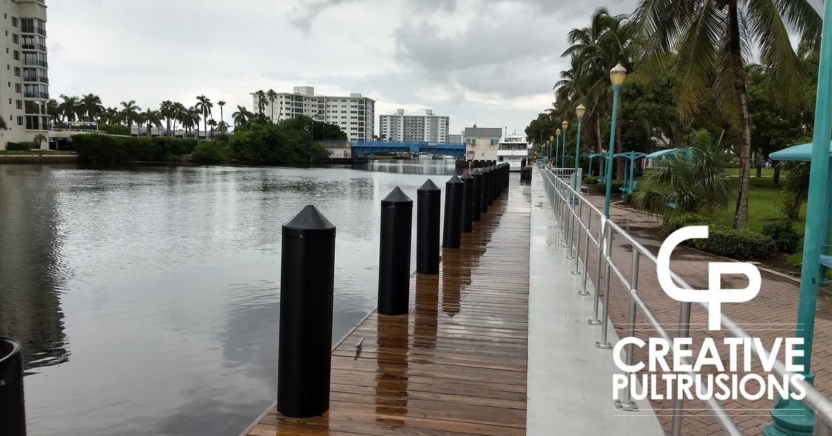Creative Pultrusions Dock Piling Testimonial