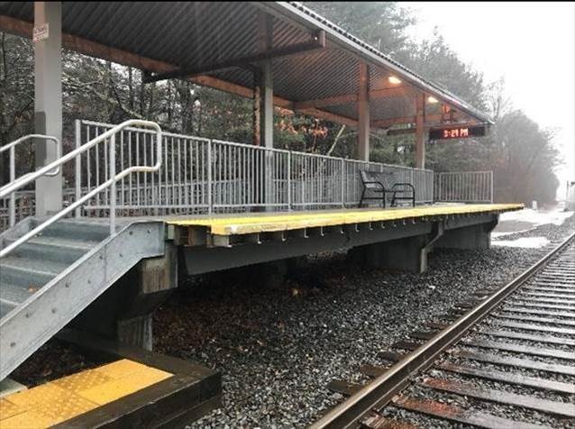 Double Tee Rail Platform