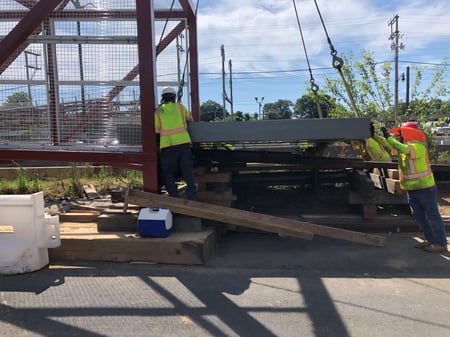 Lane deck installation