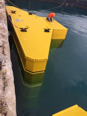 FRP Camel In Guam Waters