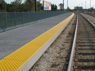 Fire Resistance of FRP Rail Platforms