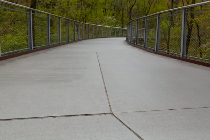 NEPONSET PEDESTRIAN BRIDGE DECK. MATTAPAN, MA-5