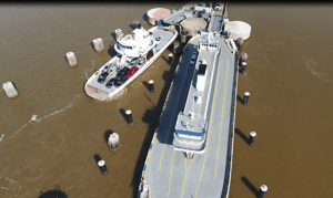 3.J Ferries in slips