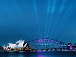 Sydney Opera House and Harbour Bridge