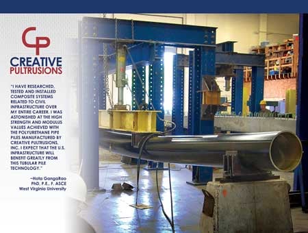 FRP Pipe Piling