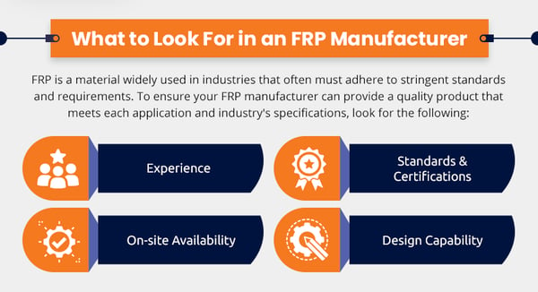 What to Look for in an FRP Manufacturer