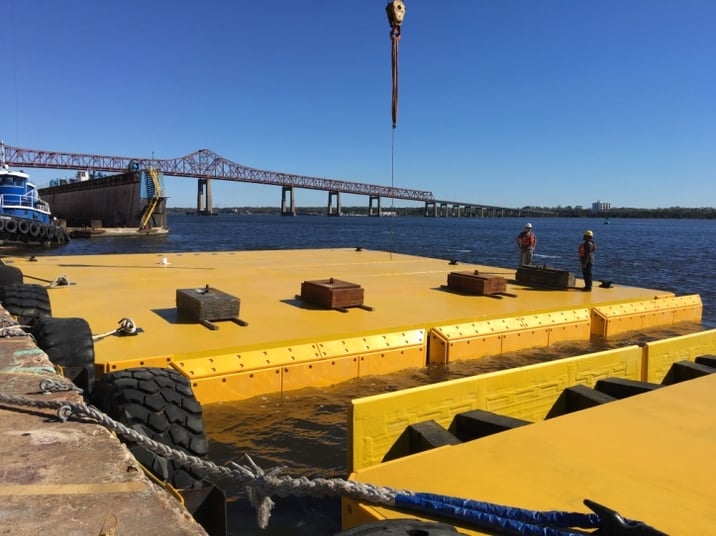 camel undergoing surface load testing