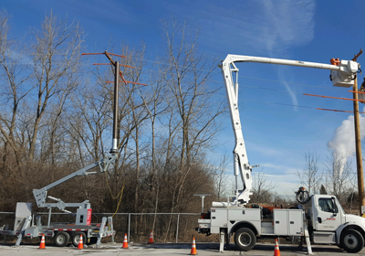 10 FRP Utility Pole