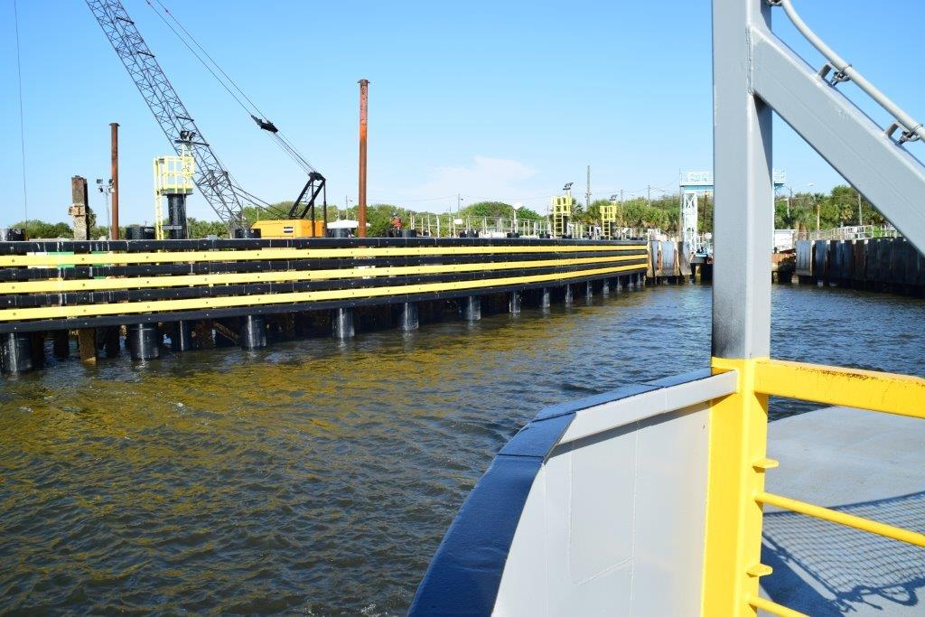 Ferry Entering Terminal