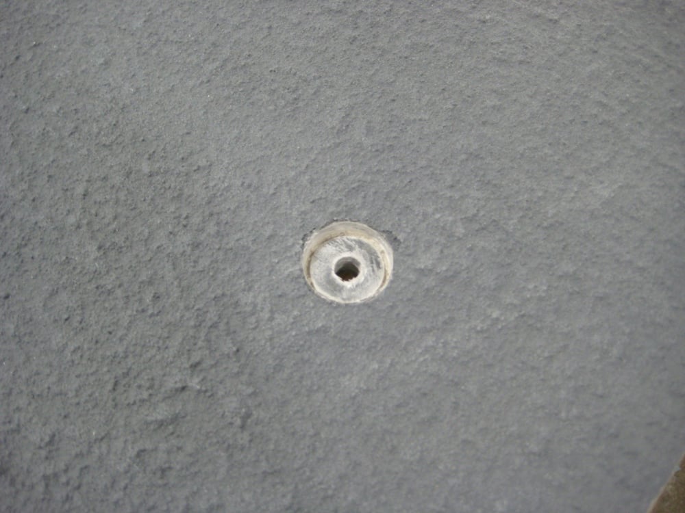 Hole Drilled In Panel