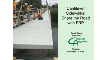 Cantilever Sidewalks: Share the Road with FRP