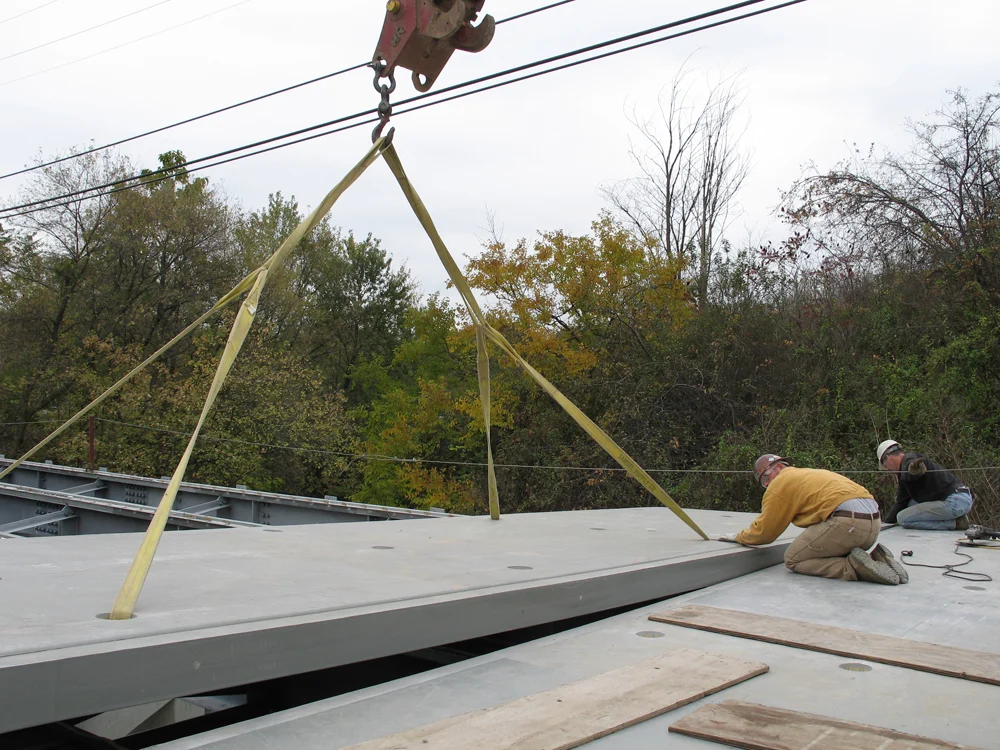 04 Deck Panel Placed Against Previous Panel