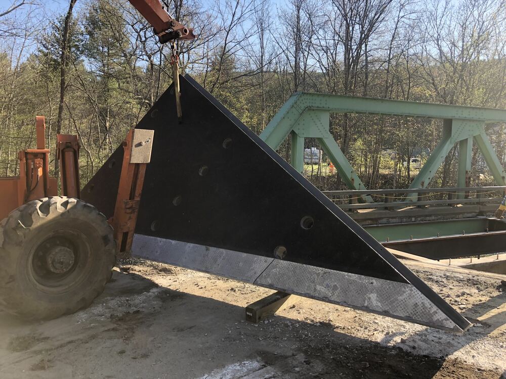 1 Panels Being Carried To Bridge