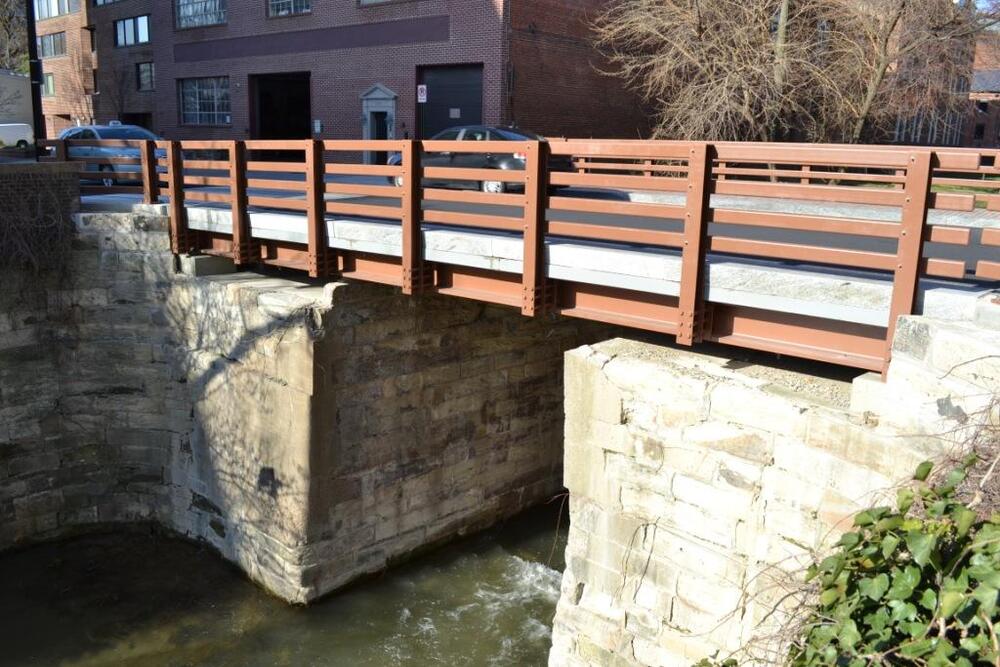 19 Side View of Finished Bridge