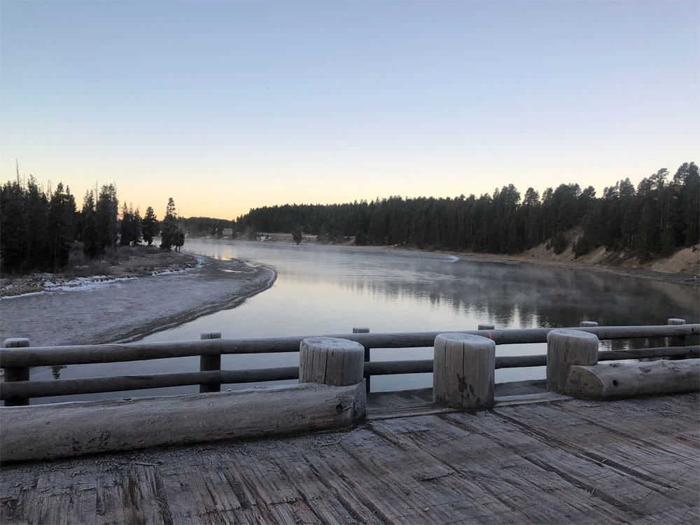 3 View Of The Yellowstone Bridge From The Bridge