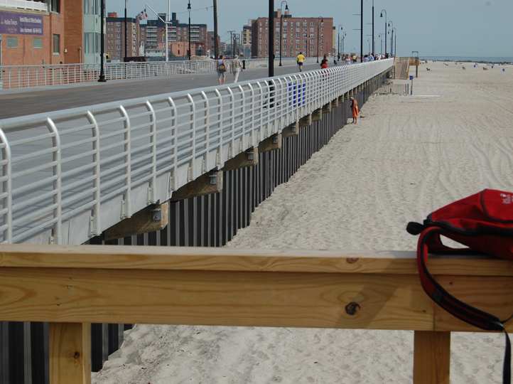 Long Beach Boardwalk Replacement, New York