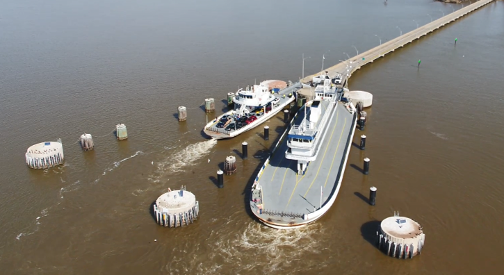 Catching the Jamestown Ferry