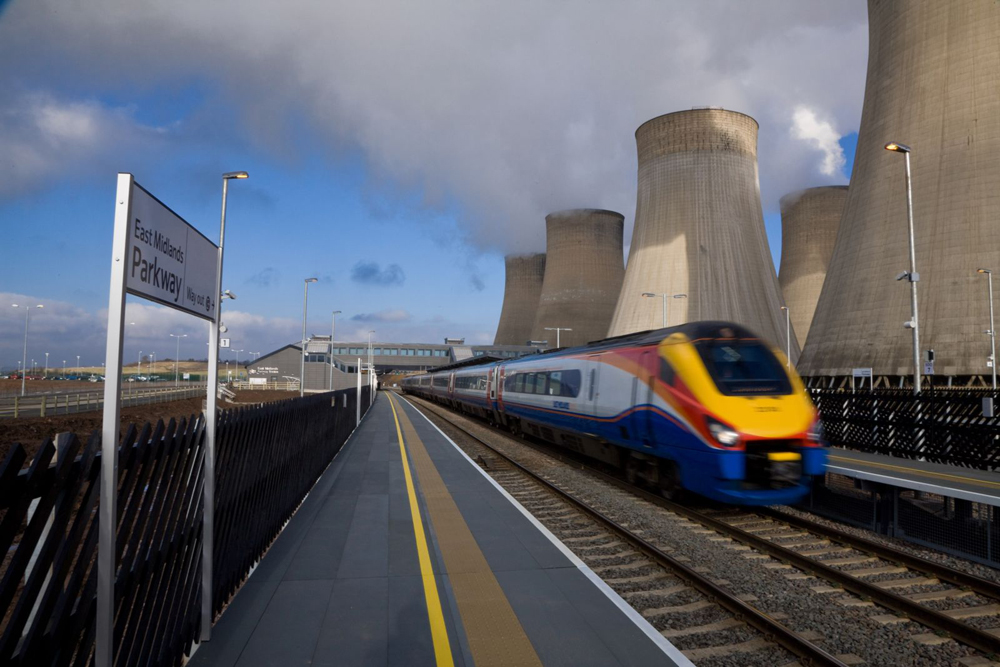 East Midlands Parkway Station Platform - FRP Decking