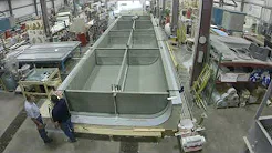 Fabrication of Floating Bridge