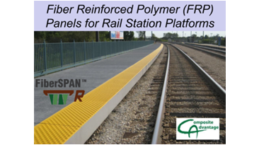 Fiber Reinforced Polymer (FRP) Panels for Rail Station Platforms