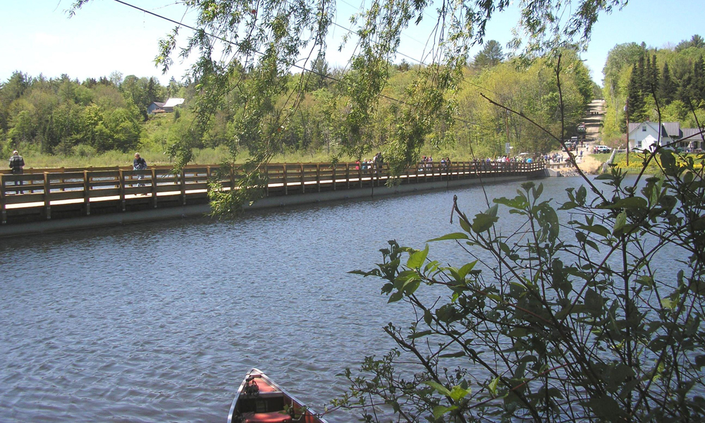 Composite Floating Bridge