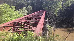 H&BT Rail-Trail Pedestrian Bridge Deck