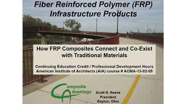 How FRP Composites Connect and Co-Exist with Traditional Materials