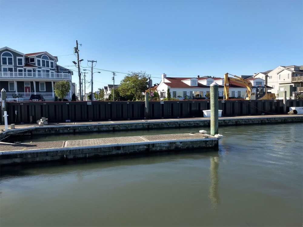 FRP Sheet Pile stack up in "LEED" FRP Sheet Pile stack up in "LEED"