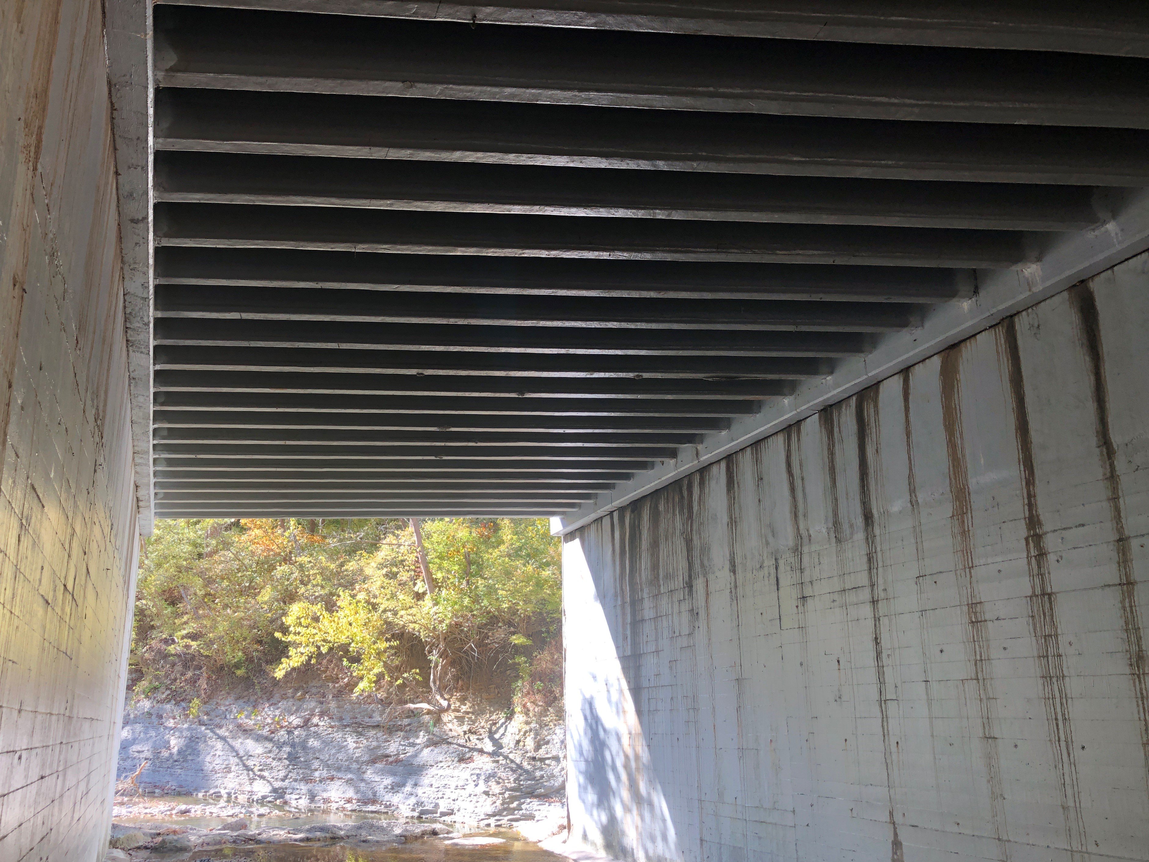10 Years Later Eight Mile Road’s FRP Bridge Deck & Beam System Is Like New