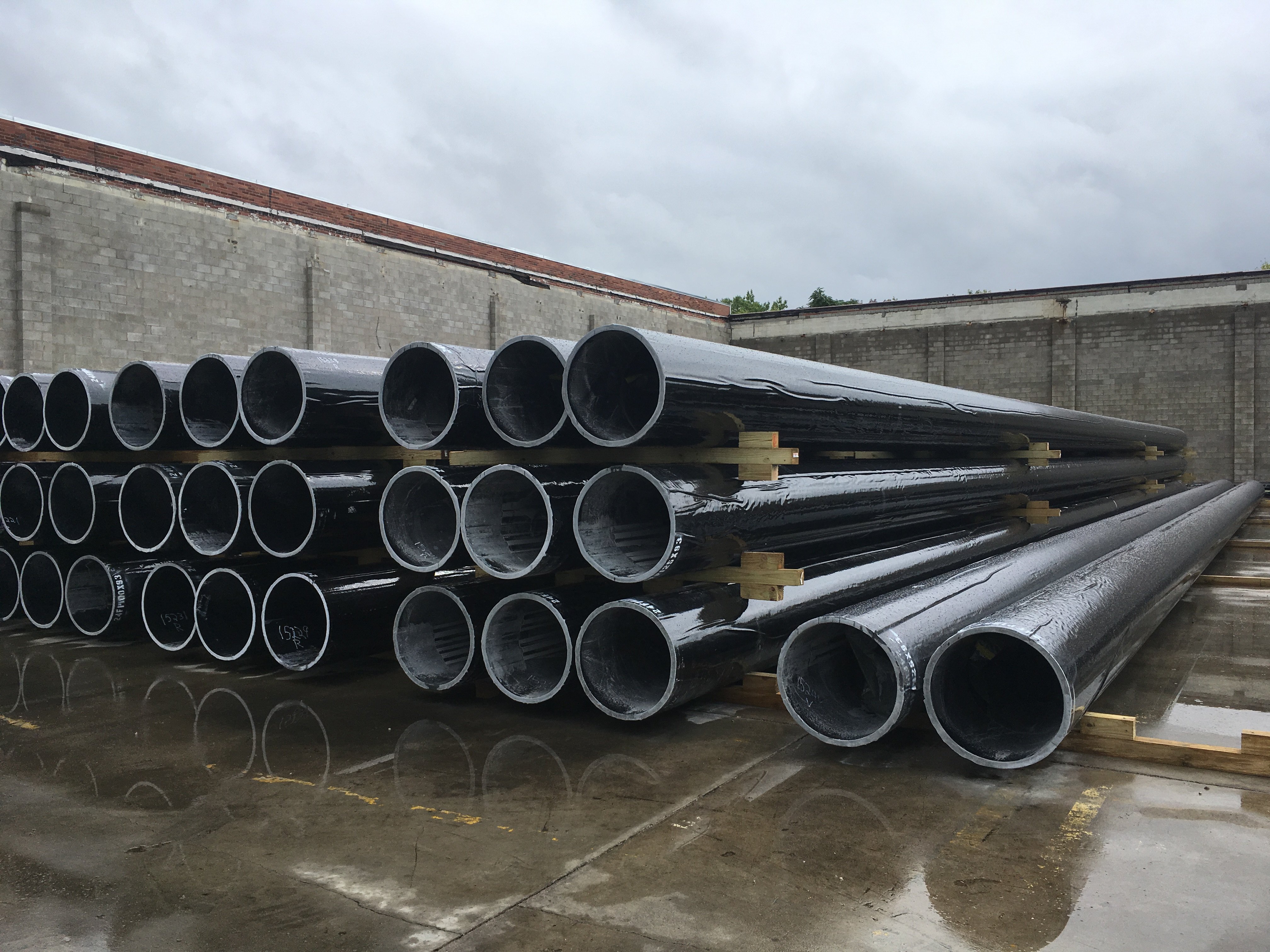 Eco-Friendly, Corrosion-Resistant FRP Composite Piles Are Strong As Steel But Designed To Bend Upon Impact
