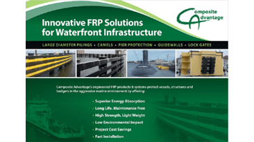 Innovative FRP Solutions for Waterfront Infrastructures