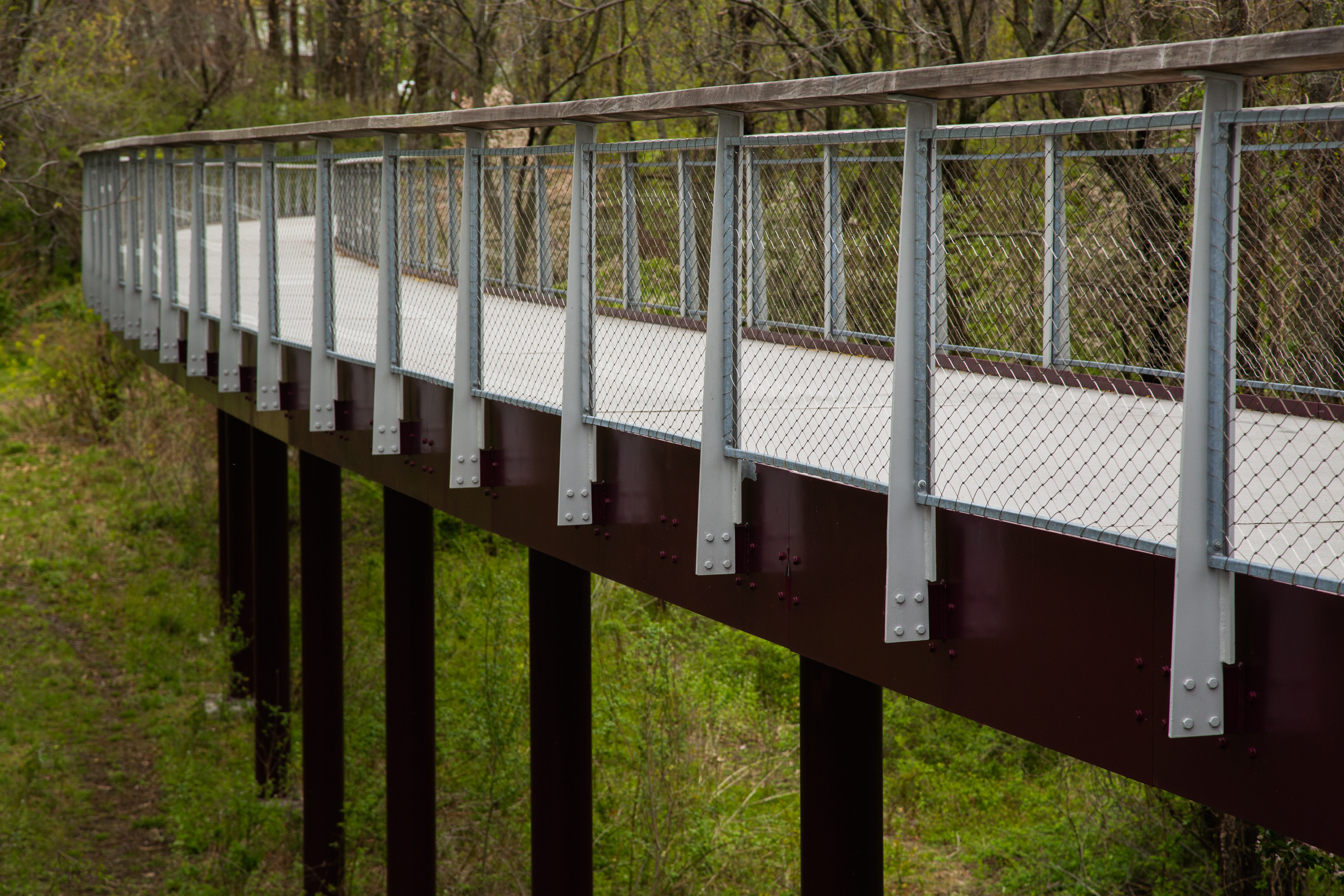 NEPONSET PEDESTRIAN BRIDGE DECK. MATTAPAN_ MA-1