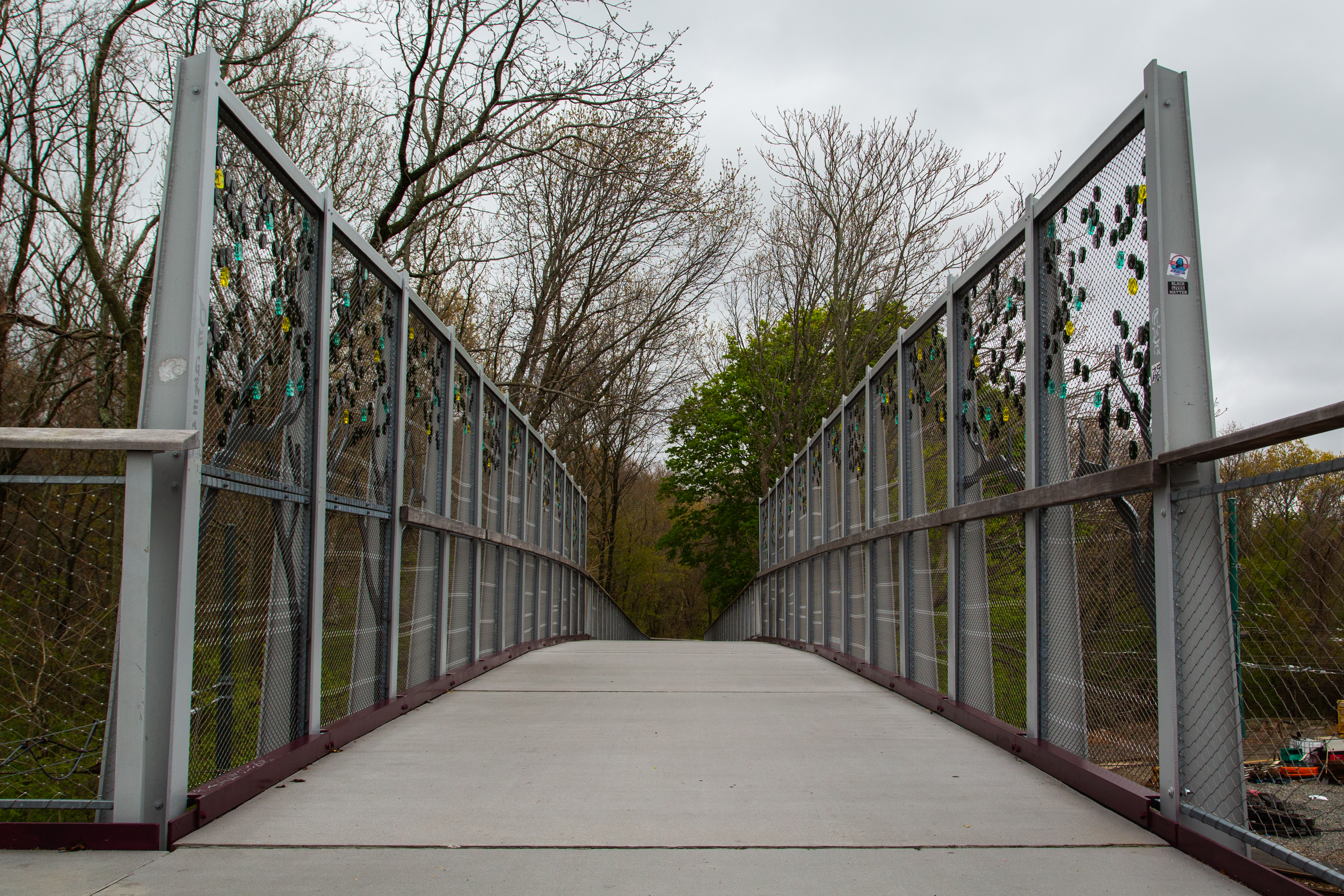 NEPONSET PEDESTRIAN BRIDGE DECK. MATTAPAN_ MA-3