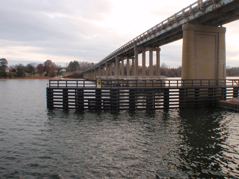 VA DOT Fender Rehabilitation Project - Fiberglass Pipe Piles