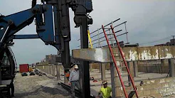 SuperLoc® Composite Sheet Pile Installation