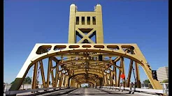 Tower Lift Bridge Cantilever Sidewalk