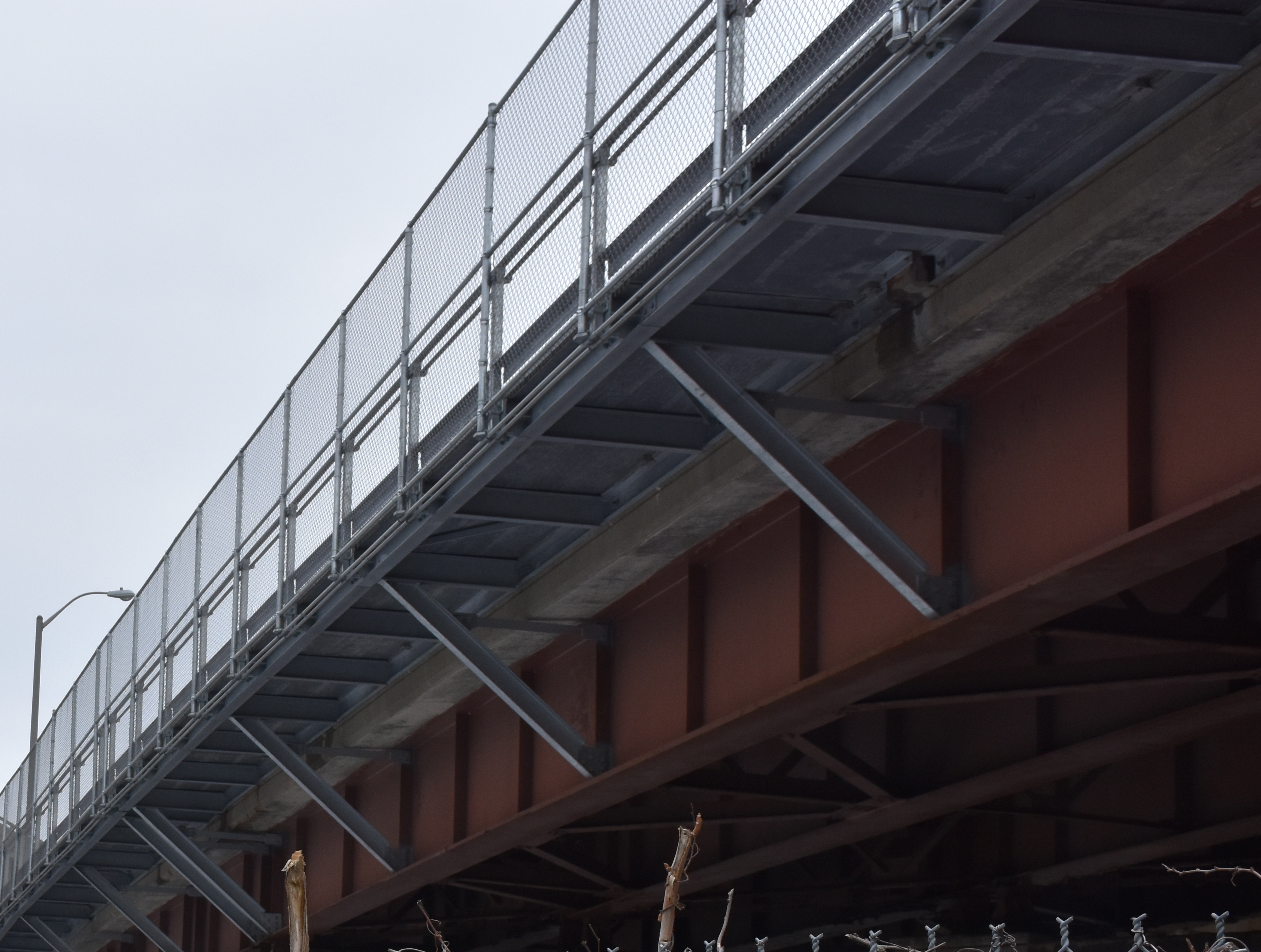 Underside of FRP Cantilever Bridge-1