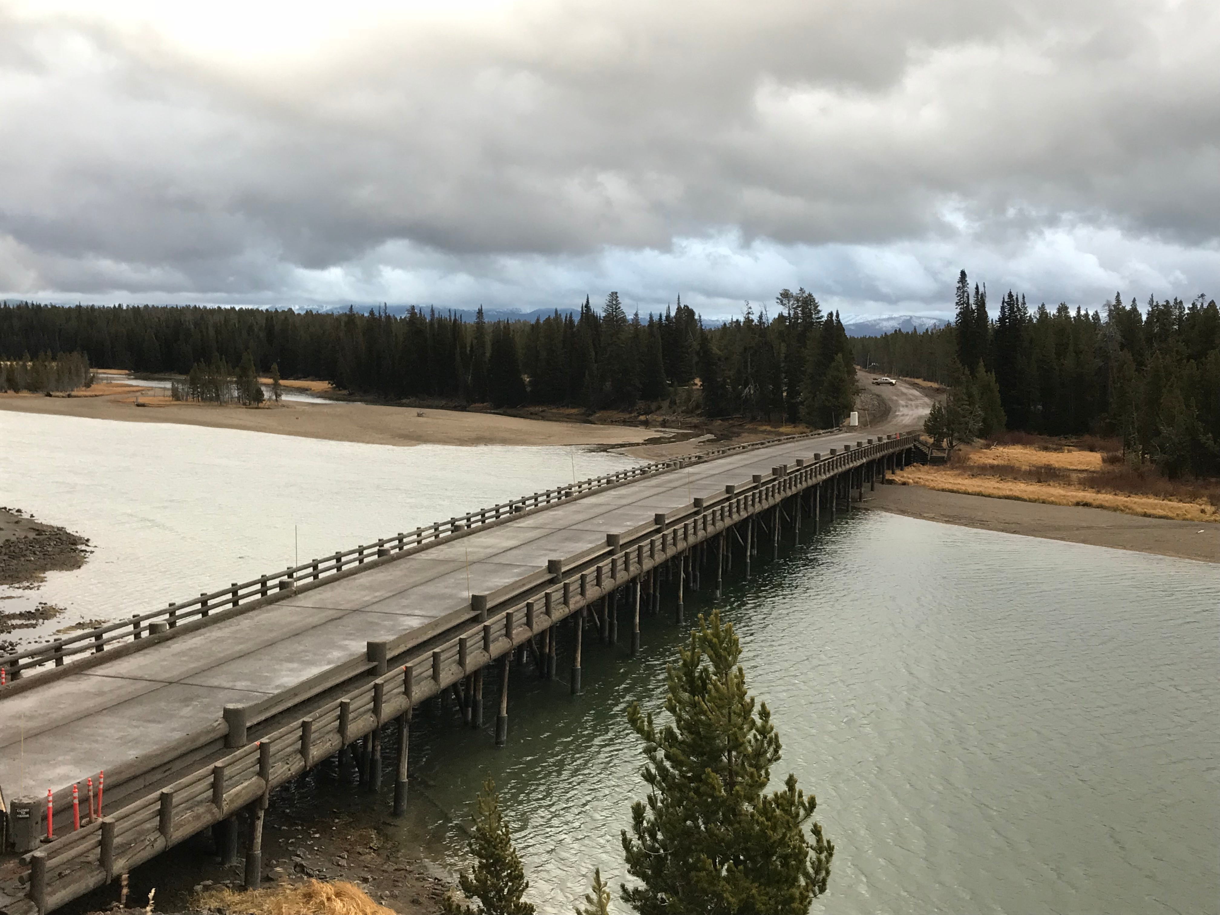 Updating the Fishing Bridge in Yellowstone