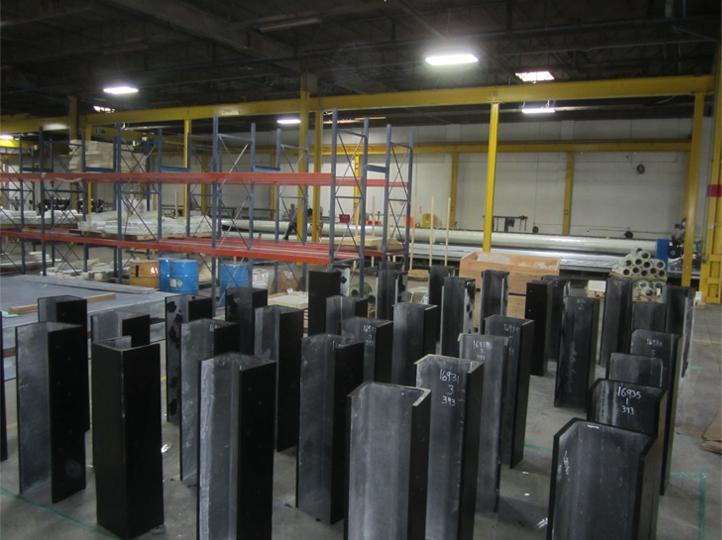 2. Highrise channels ready for shipping