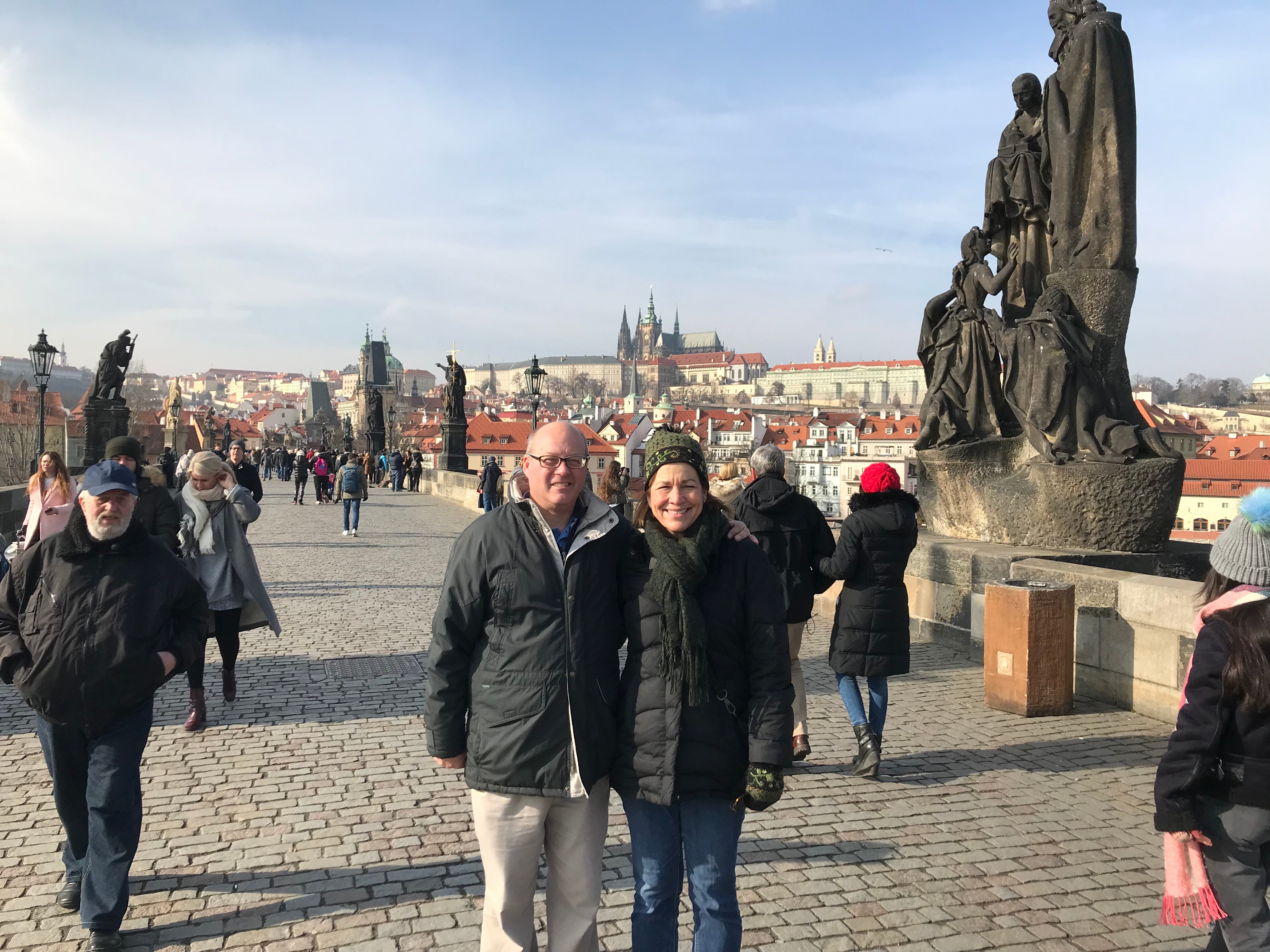 On the Charles Bridge