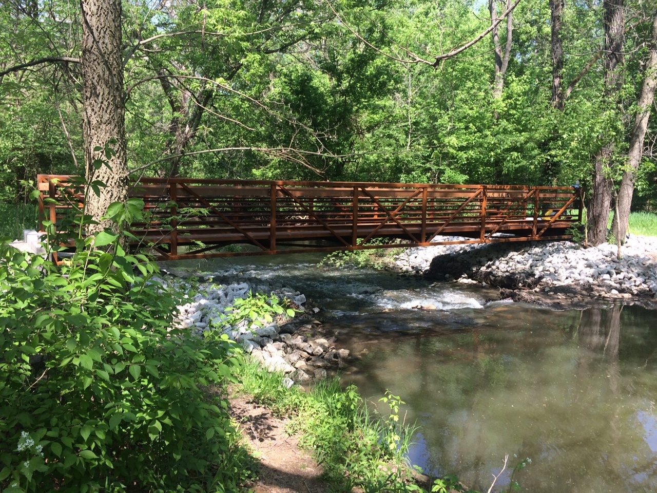 Installation Complete! Trail Bridge Live Blog Part 3