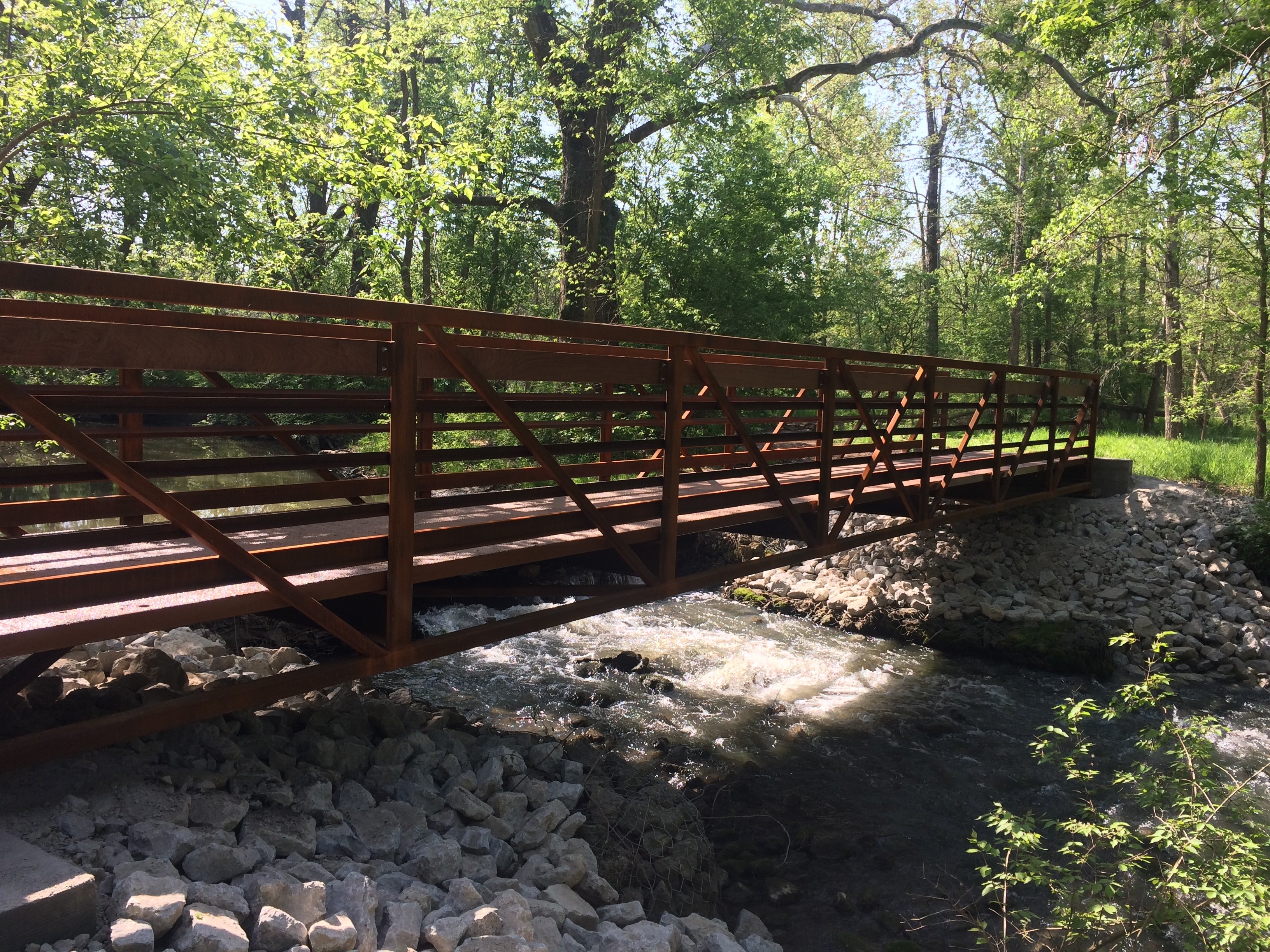 FiberSPAN's Bridge System Connects Three Parks & Hiking Trails