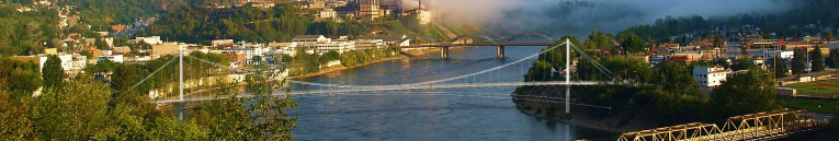 Pedestrian Bridge Spanning the Columbia River