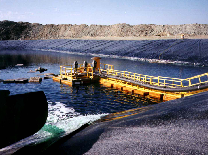 Mining Industry - Floating Pump Platform