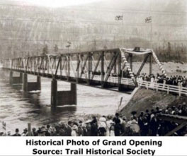 Grand Opening Source: Trail Historical Society